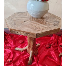 Tavolo basso in legno d'uivo